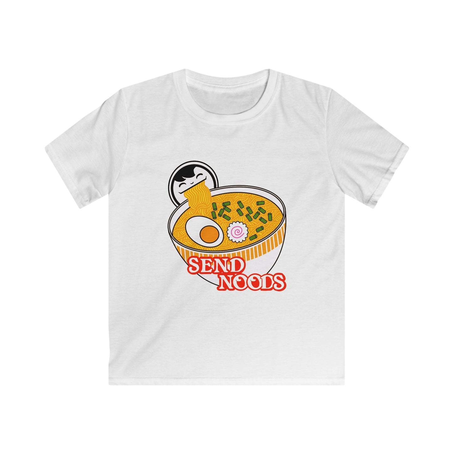 SEND NOODS Kids Softstyle Tee