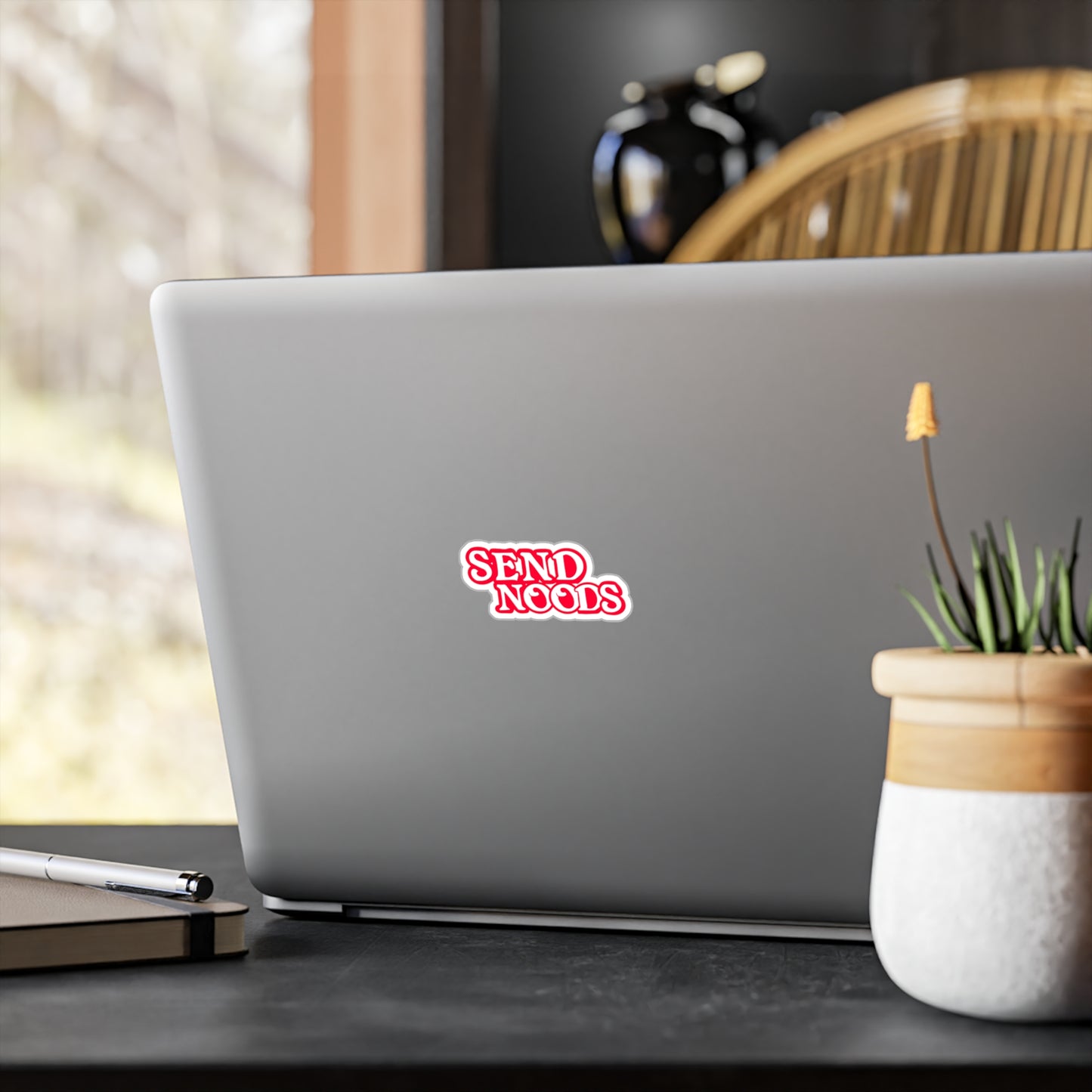 SEND NOODS Logo Only Kiss-Cut Vinyl Decals