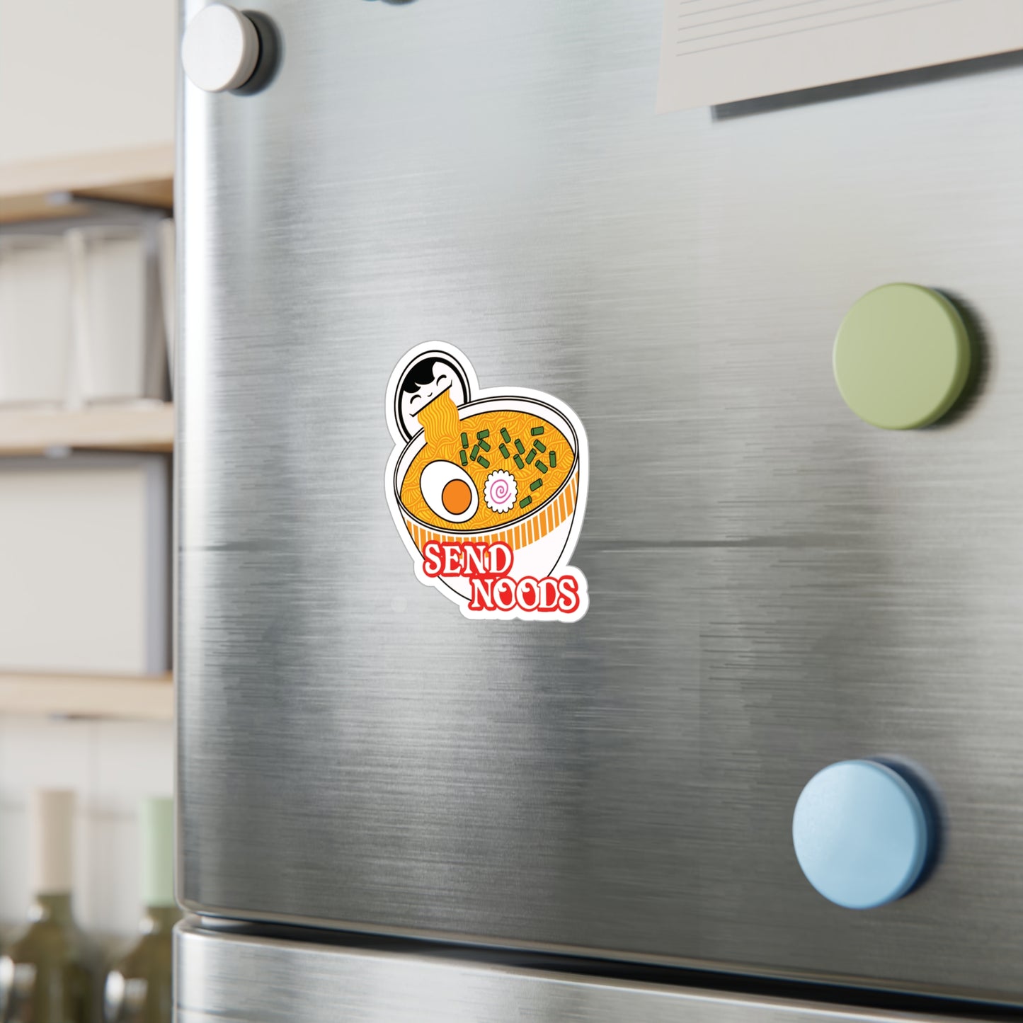 SEND NOODS Kiss-Cut Vinyl Decal