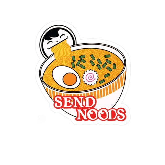 SEND NOODS Kiss-Cut Vinyl Decal