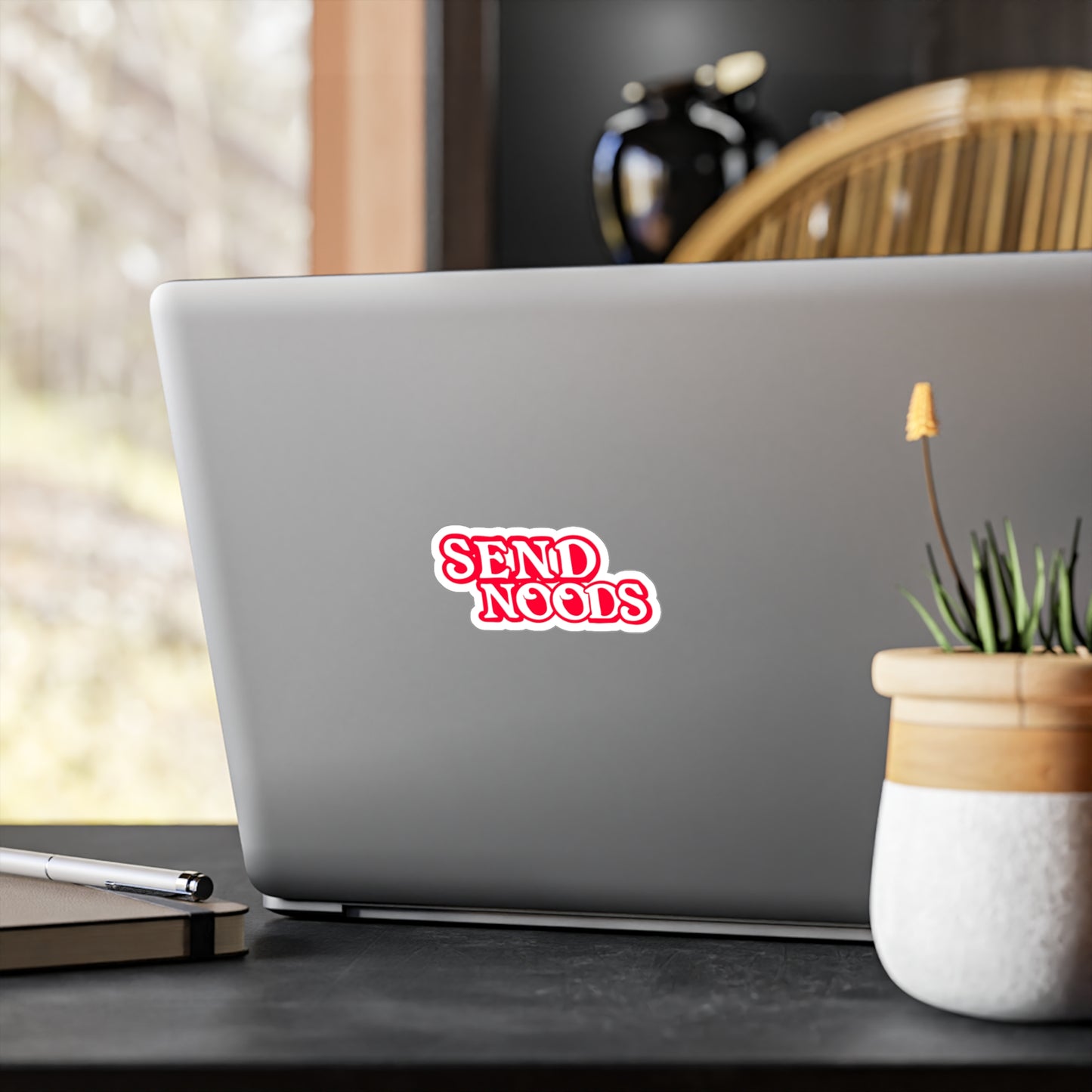 SEND NOODS Logo Only Kiss-Cut Vinyl Decals