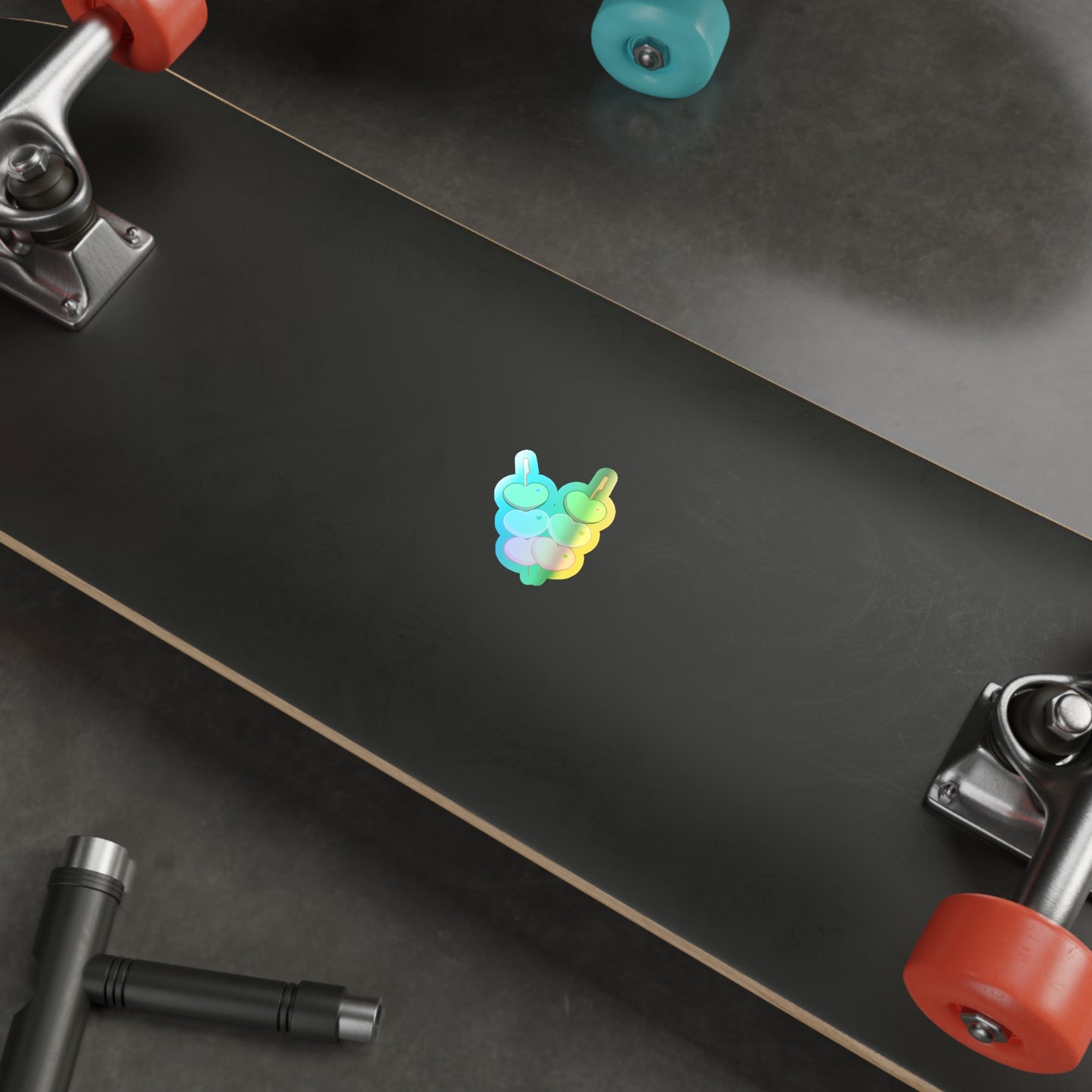 Love Dango Holographic Die-cut Stickers