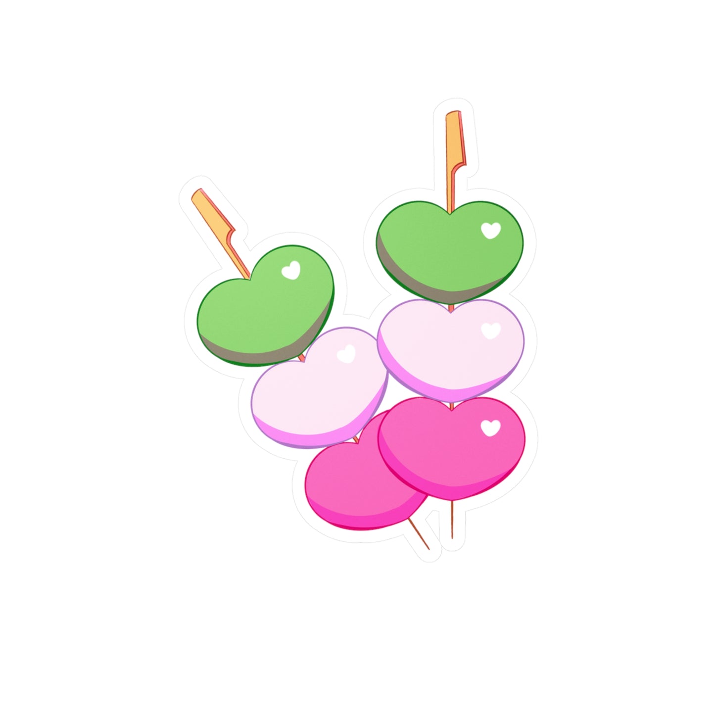 Love Dango Kiss-Cut Vinyl Decals