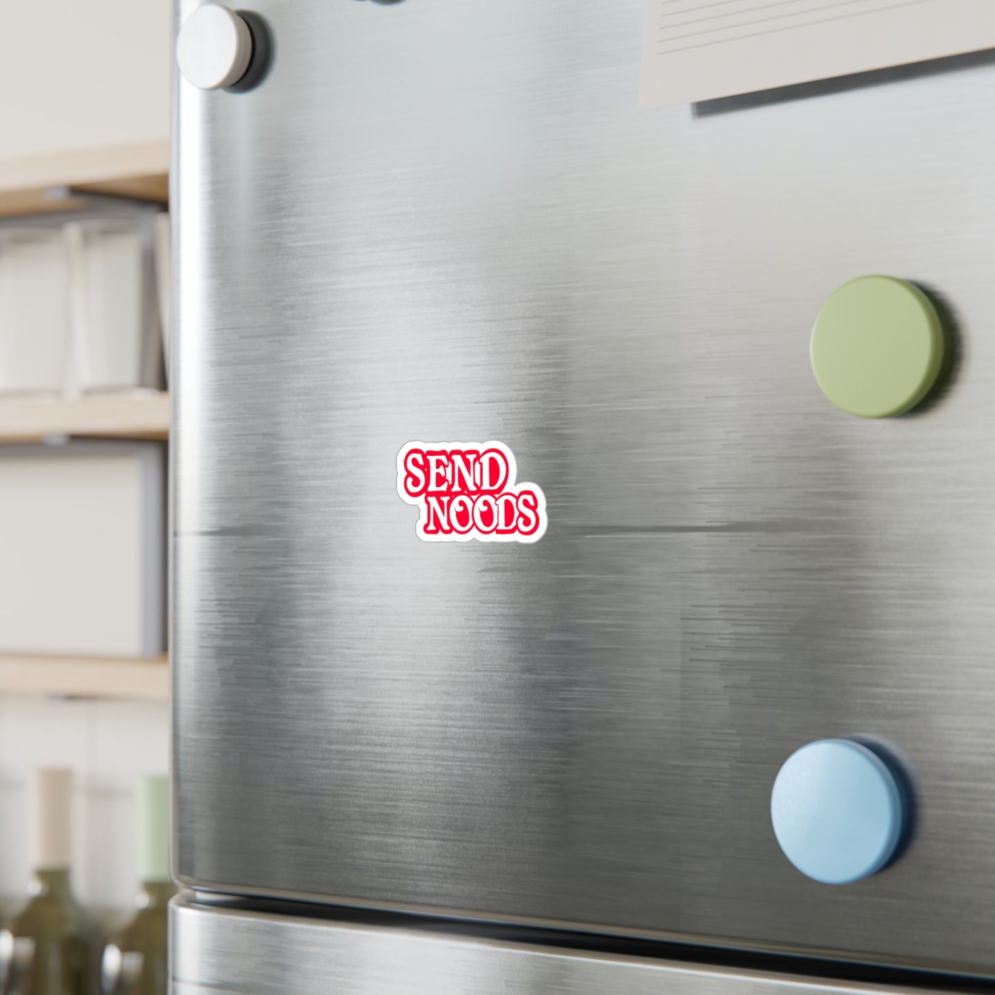 SEND NOODS Logo Only Kiss-Cut Vinyl Decals