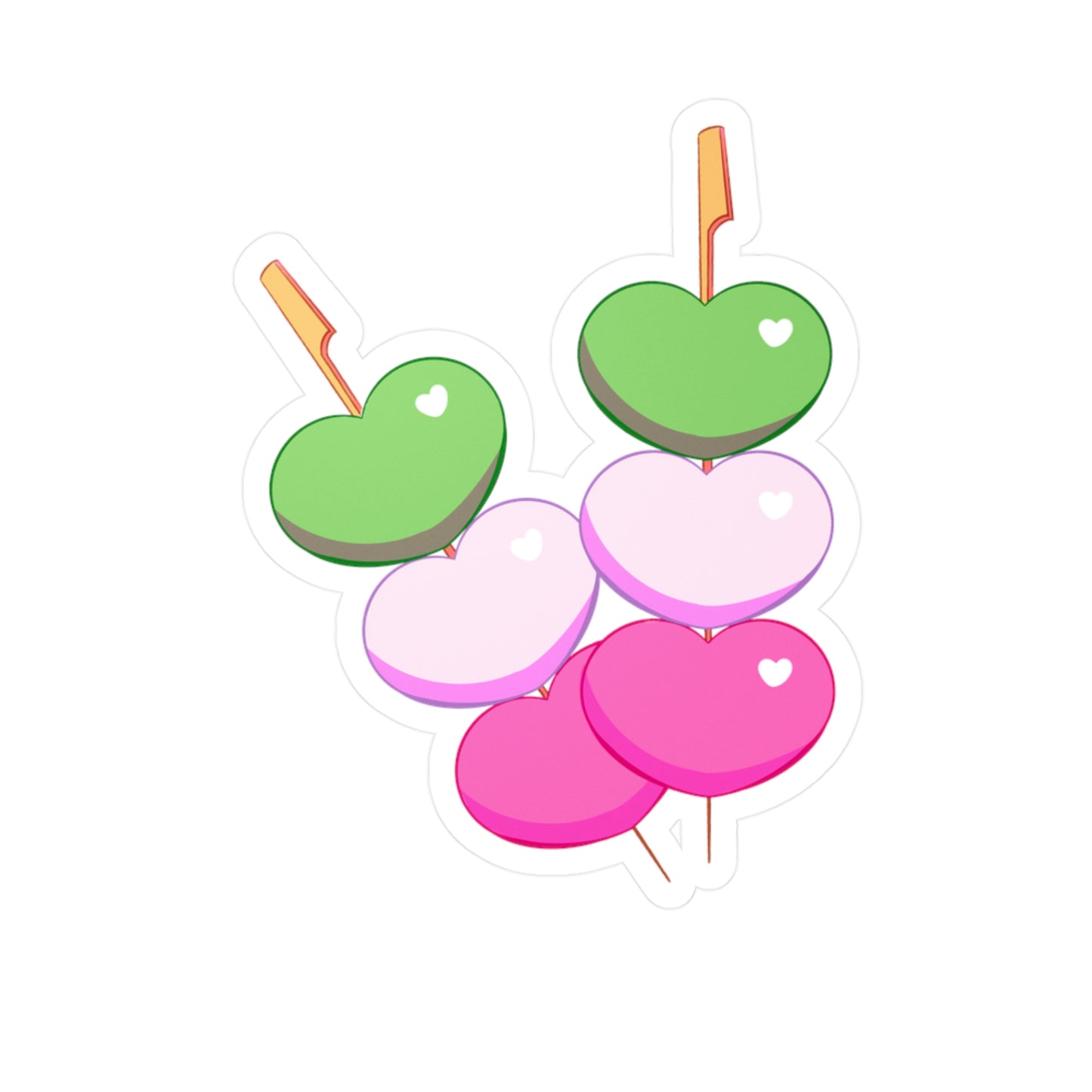 Love Dango Kiss-Cut Vinyl Decals