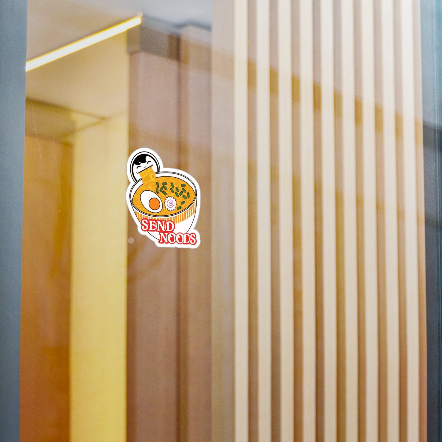 SEND NOODS Kiss-Cut Vinyl Decal