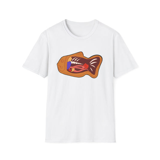 Anatomy of a Taiyaki Unisex Softstyle T-Shirt