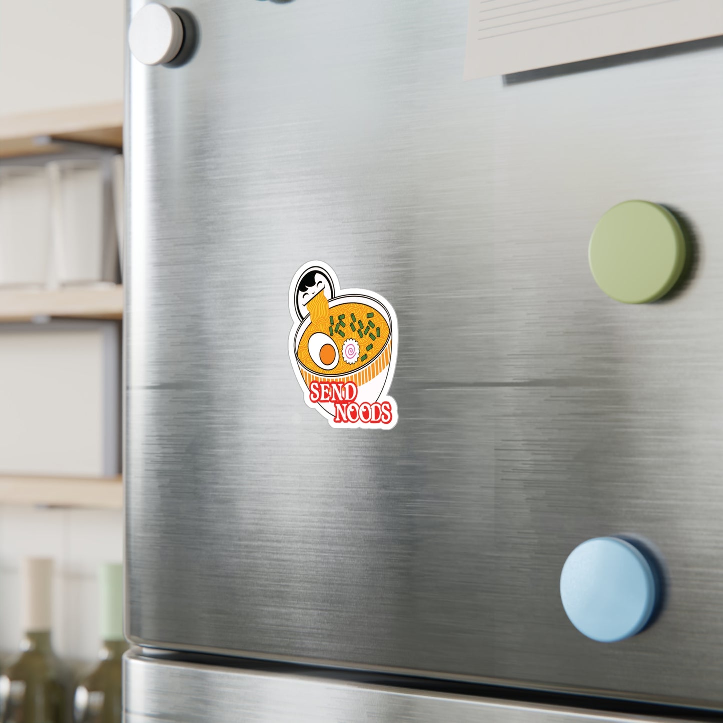 SEND NOODS Kiss-Cut Vinyl Decal
