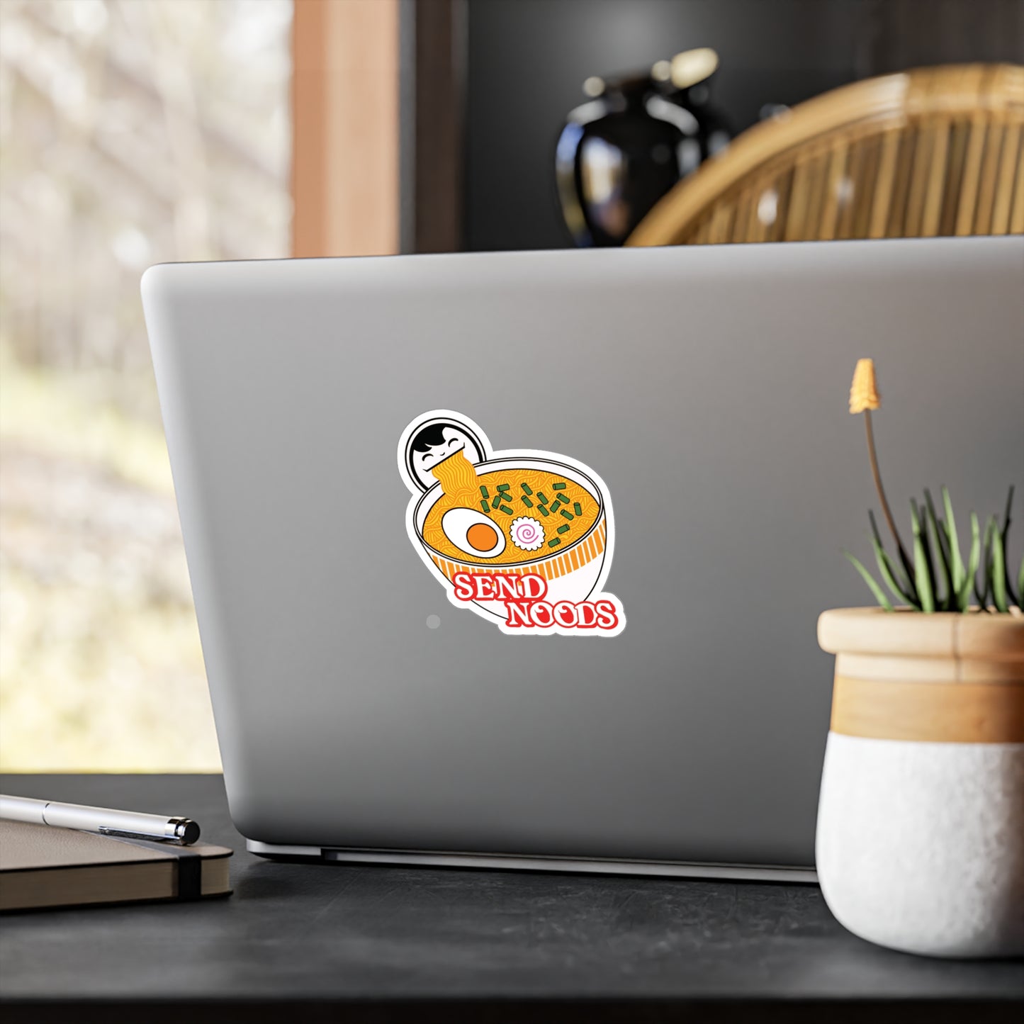 SEND NOODS Kiss-Cut Vinyl Decal